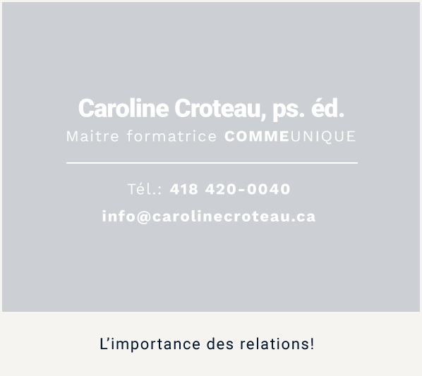 Caroline Croteau, ps. éd.